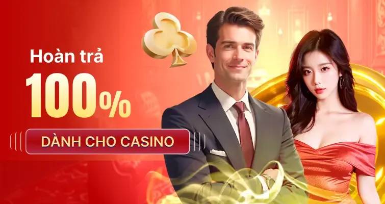Nbet hoàn trả casino lên đến 100%